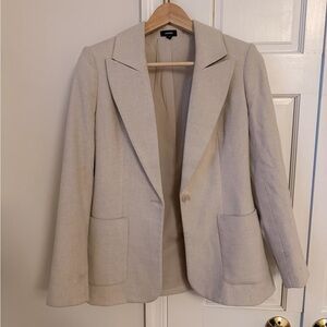 Express winter Blazer oatmeal